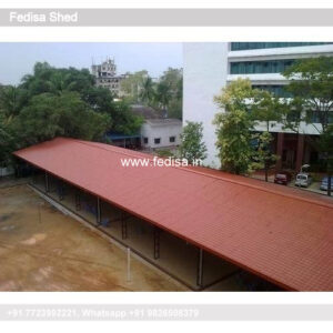 Industrial Shed Design with Efficient Steel Support Layout