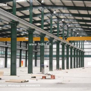 Industrial Shed Design with Weather Resistant Construction