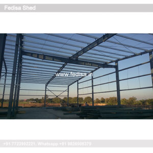 Industrial Shed Design with Modern Commercial Layout