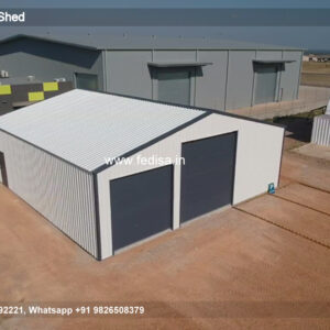 Industrial Shed Design with Elegant Warehouse Structure
