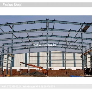 Industrial Shed Design with Attractive Open Layout