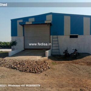 Industrial Shed Design with Efficient Structural Support Systems