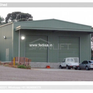 Industrial Shed Design with Attractive Factory Roofing Systems