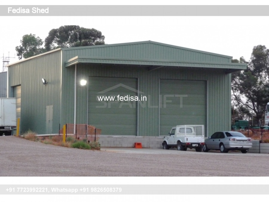 Industrial Shed Design with Attractive Factory Roofing Systems