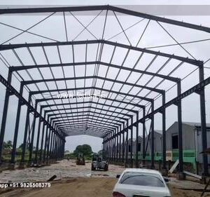 Industrial Shed Design with Attractive Factory Architecture