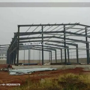 Industrial Shed Design with Functional Structural Roof Layout