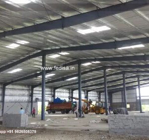 Industrial Shed Design with Modern Structural Roofing Appeal