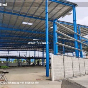 Industrial Shed Design with Functional Open Span Industrial Layout