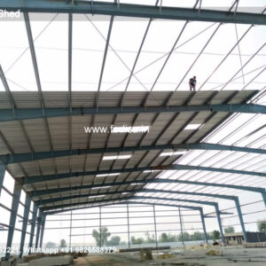 Industrial Shed Design with Premium Factory Roofing Structure