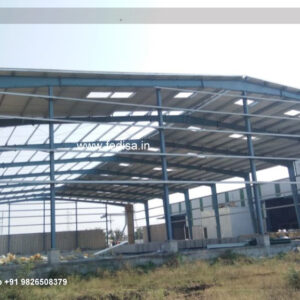Industrial Shed Design with Durable Structural Steel Framework