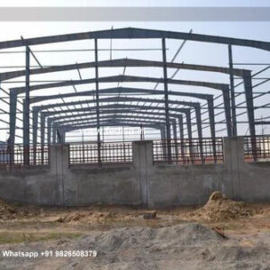 Industrial Shed Design with Efficient Open Warehouse Layout