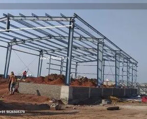 Industrial Shed Design with Spacious Commercial Industrial Layout
