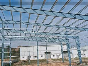 Industrial Shed Steel Storage Building Shed Office Interior N0-2884
