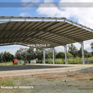 Industrial Shed Prefabricated Steel Shed Temporary Shed Design N0-3008
