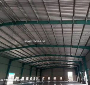 Industrial Shed Steel Sided Shed Tin Shed Building Design N0-3027
