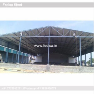 Industrial Shed Galvanised Steel Storage Agricultural Steel Sheds N0-3124
