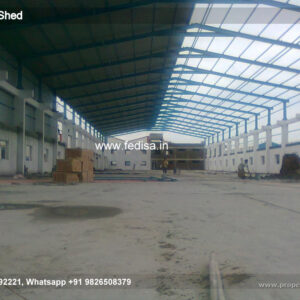 Industrial Shed Metal Shed Construction Bus Parking Shed N0-3234