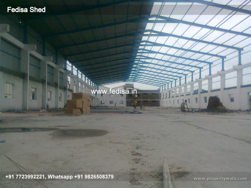 Industrial Shed Metal Shed Construction Bus Parking Shed N0-3234