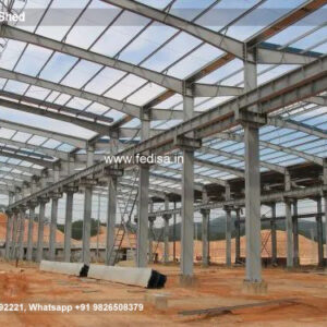 Industrial Shed Essar Steel Shed Car Parking Steel Shed N0-3274