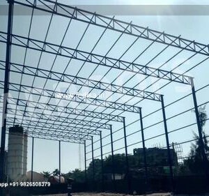 Industrial Shed Industrial Shed Fabrication Readymade Car Parking Shed N0-3303