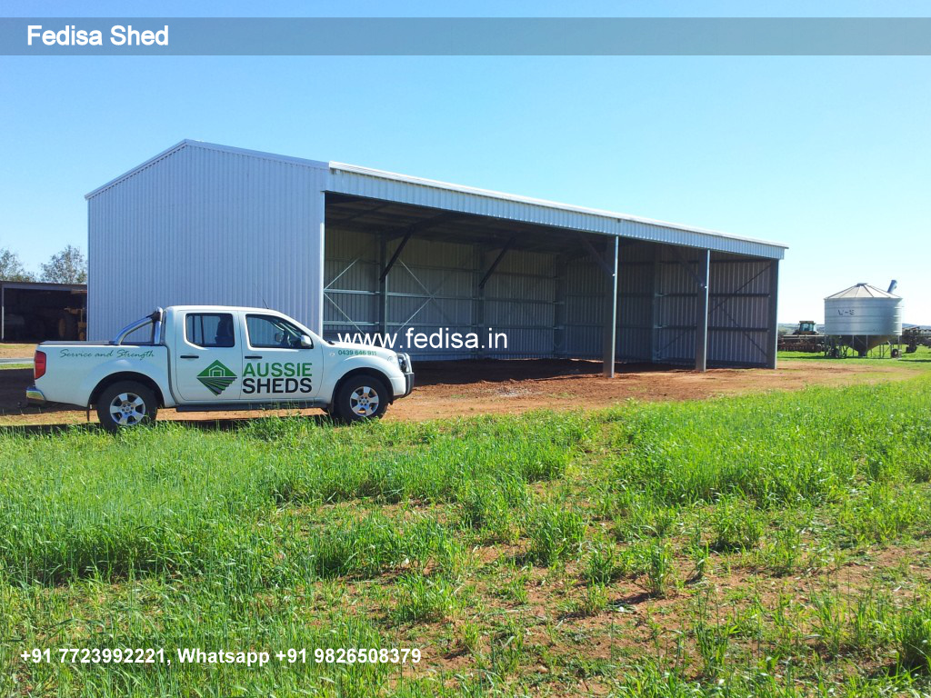 Industrial Shed Steel Tech Shed Brick Shed Design N0-3569