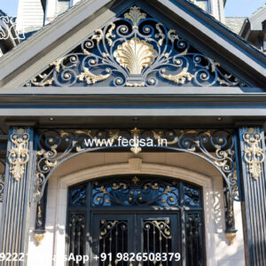 Decorative House Elevation Iron Design Styles No-0006