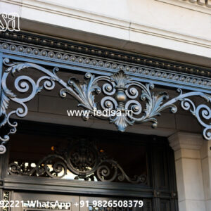 Creative House Elevation Iron Design Inspirations No-0012