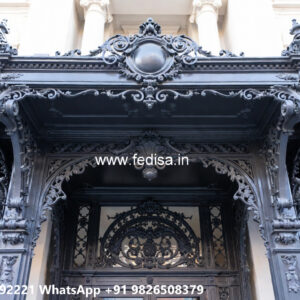 Attractive House Elevation Iron Design for Exterior No-0017