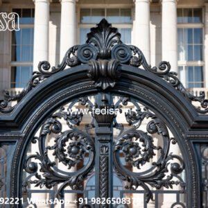 Modern Iron Cladding House Elevation Design No-0037