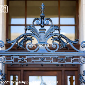 Elegant House Elevation Iron Decoration Concepts No-0055