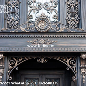 Modern House Elevation Iron Pattern Concepts No-0060