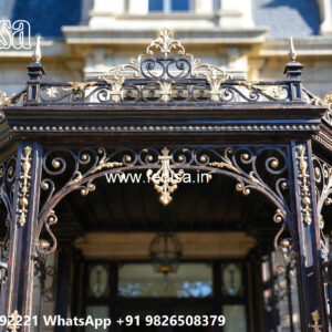 Attractive Iron Exterior Panel Design for Houses No-0073