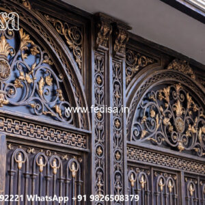 Attractive House Elevation Iron Frame Concepts No-0094