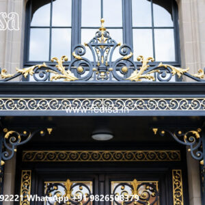 House Elevation Iron Design with Beautiful Front Appeal No-0101