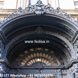 Attractive House Elevation Iron Mesh Concepts No-0107
