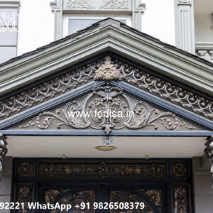 Elegant House Front Iron Panel Design No-0115