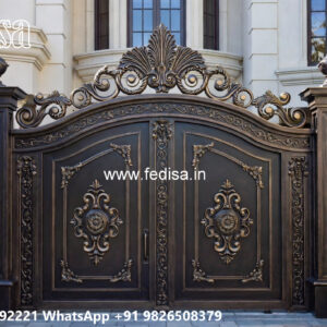 House Elevation Iron Design with Premium Artistic Finish No-0117