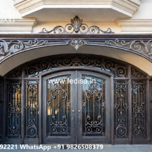 Premium House Front Iron Grill Design No-0124