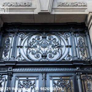 House Elevation Iron Design with Modern Artistic Appeal No-0145