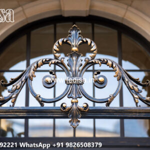 House Elevation Iron Design with Stylish Outdoor Structure No-0148