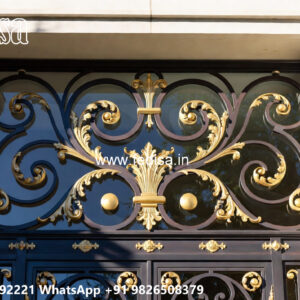 House Elevation Iron Design with Attractive Front Panels No-0151