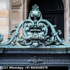 Stylish House Exterior Iron Decoration Design No-0152