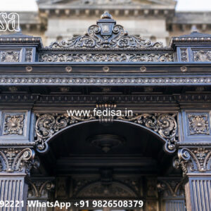 Modern House Front Iron Structural Concepts No-0176