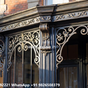 Elegant House Exterior Iron Structural Ideas No-0186