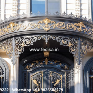 Luxury Iron Exterior Wall House Design No-0190
