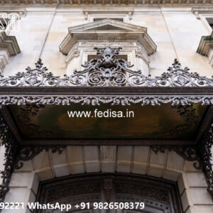 Modern House Elevation Iron Design with Decorative Panels No-0201