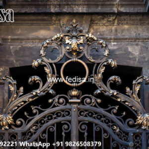 Luxury House Elevation Iron Exterior Patterns No-0204