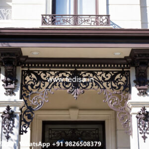Contemporary Iron House Front Structure Design No-0208