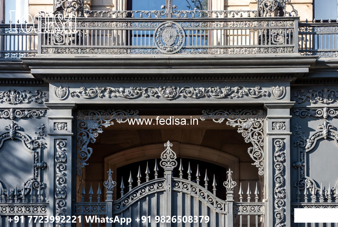 Premium House Elevation Iron Exterior Framework No-0221