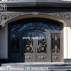 Decorative Iron House Exterior Wall Design No-0240